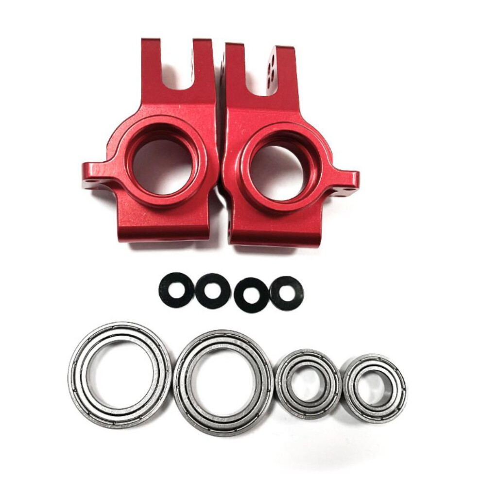 (Red) Wear Resistant Rear Hub Carrier Rear Hubs For 1/7 6S Monster Trucks RC-image-OPC-PK5RXYS-NEW