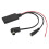 Bluetooth Aux-Kabeladapter für Alpine & JVC, Schwarz, ABS 4