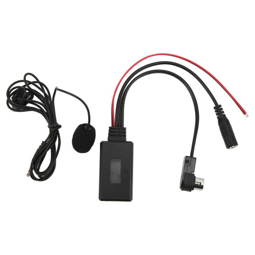 Bluetooth Aux-Kabeladapter für Alpine & JVC, Schwarz, ABS 1