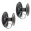 (Black) 2pcs Candlestick Holders Convenient And Practical For Any Occasion 2
