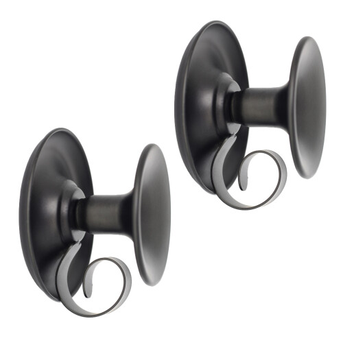 (Black) 2pcs Candlestick Holders Convenient And Practical For Any Occasion 1