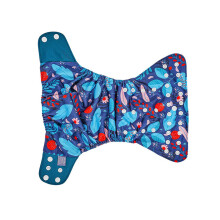 Niedliche & farbenfrohe Baby-Windeln, verstellbar, 4er-Pack