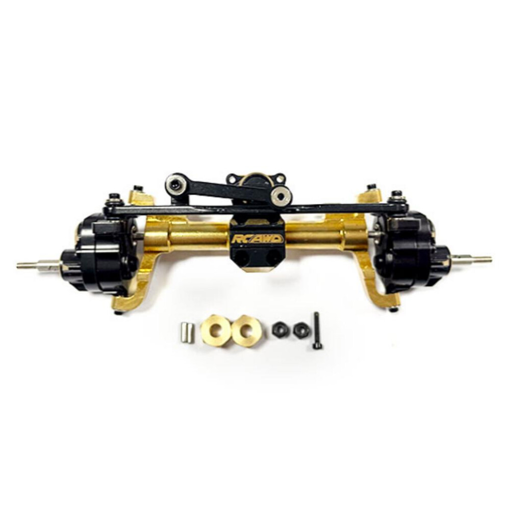 Better Stability Front Axle For 1/24 Axial SCX24 Crawler Golden RC-image-OPC-PK5S7JT-NEW