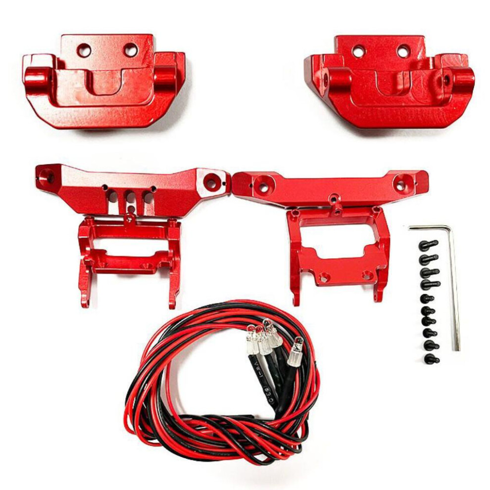 (Red) RCGOFOLLOW Front Rear Bumpers Anti-collision Board For 1/18 Latrax-image-OPC-PK5SGQG-NEW