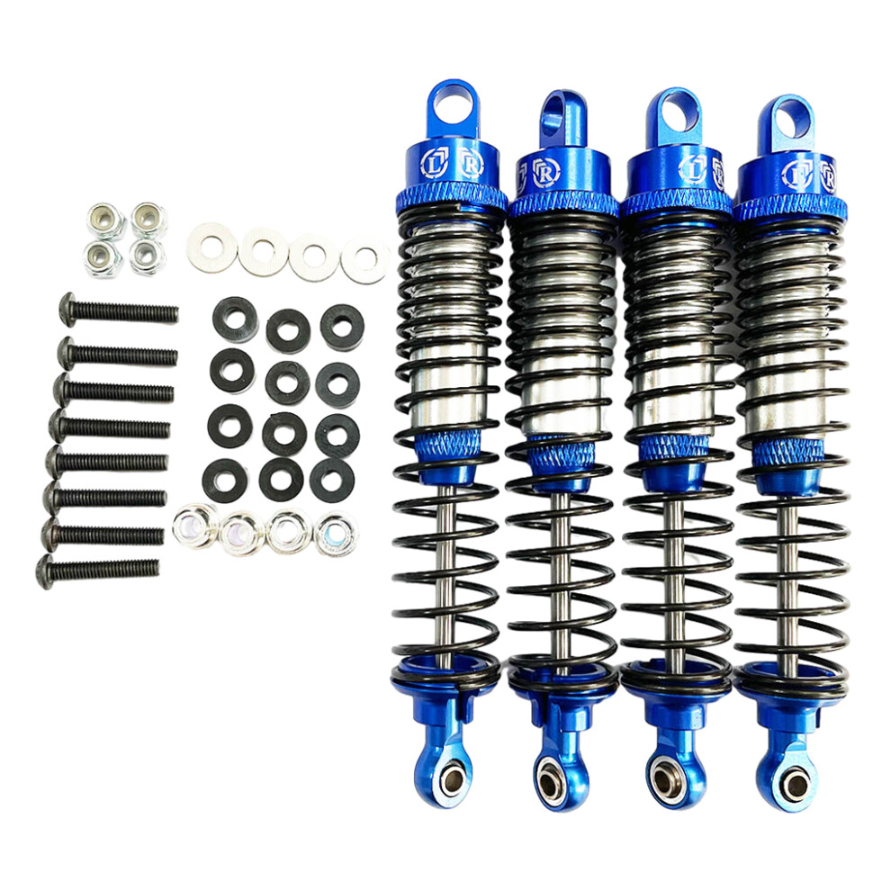 (Dark Blue) RCGOFOLLOW Wear-resistant Front Rear Shock Absorber For 1/10 Scale-image-OPC-PK5SJM8-NEW