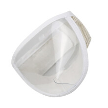 Breathable Cat Muzzle for Biting Cats, Portable Headgear, 21x10x5cm, Comfortable Lick Restraint for Cat Care