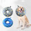 Inflatable Pet Collar with Protective Layer for Dogs, Puppies, and Kittens, Comfortable and Adjustable Size 3