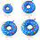 Inflatable Pet Collar with Protective Layer for Dogs, Puppies, and Kittens, Comfortable and Adjustable Size 4