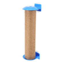 Jute Cat Scratching Post for Indoor, Space-Saving and Multifunctional, Durable, Ideal for Kittens and Cat Cages