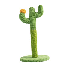 Reusable Cat Scratching Post with Cushioning, Comfortable Indoor Scratch Toy, Furniture and Wall Protector for Cats