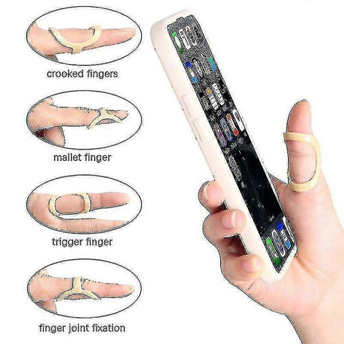 14pcs Finger Splint Fixed Ring Adjustable Broken Finger Joint Stabilizer Finger Splint Protector Straightening Arthritis Newway_Special Gift 1