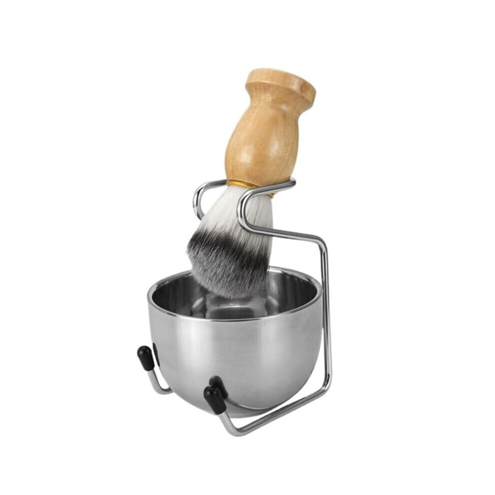 Wet Shaver Set for Men with Shaving Brush, Stainless Steel Holder and Razor Holder for Salon Tools-image-OPC-PK5T5N9-NEW