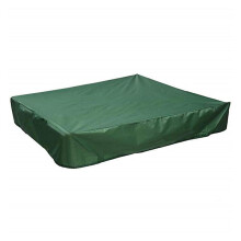 Square Sandbox Cover made of Oxford Cloth, Weatherproof, for Garden and Pool, 120x120 cm