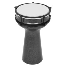 African Hand Drum 8 Inch Aluminum Professional Jembe Drum Bongo Folk Music Instrument for Beginners and Experts