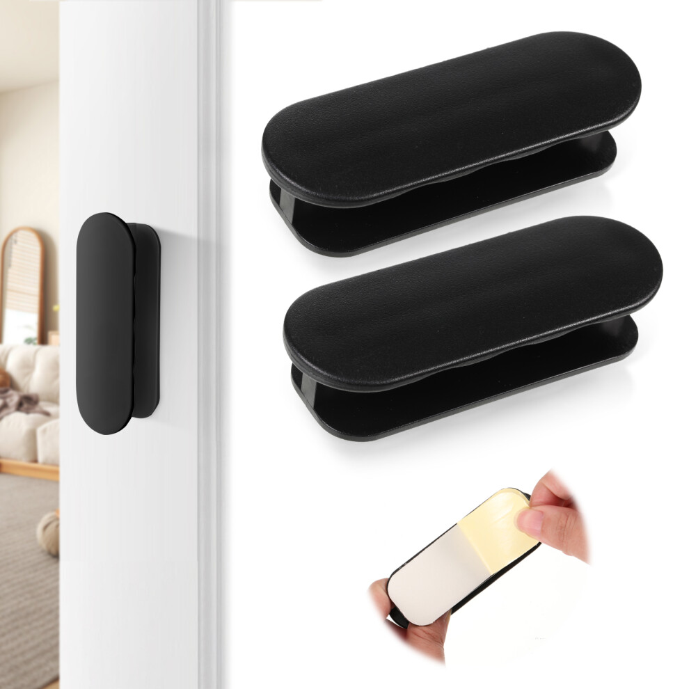 (Grey, 2pcs) 2pack/lot Modern Style Cupboard Handle With Easy Installation For-image-OPC-PK5T8YY-NEW