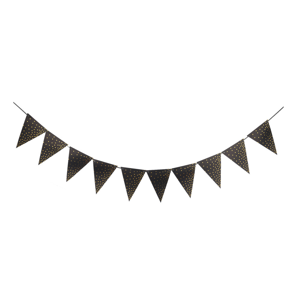 (, 164Ft) Pennant Banner Pennant Banner Flags Triangle Banner Flags Banner Flags Black