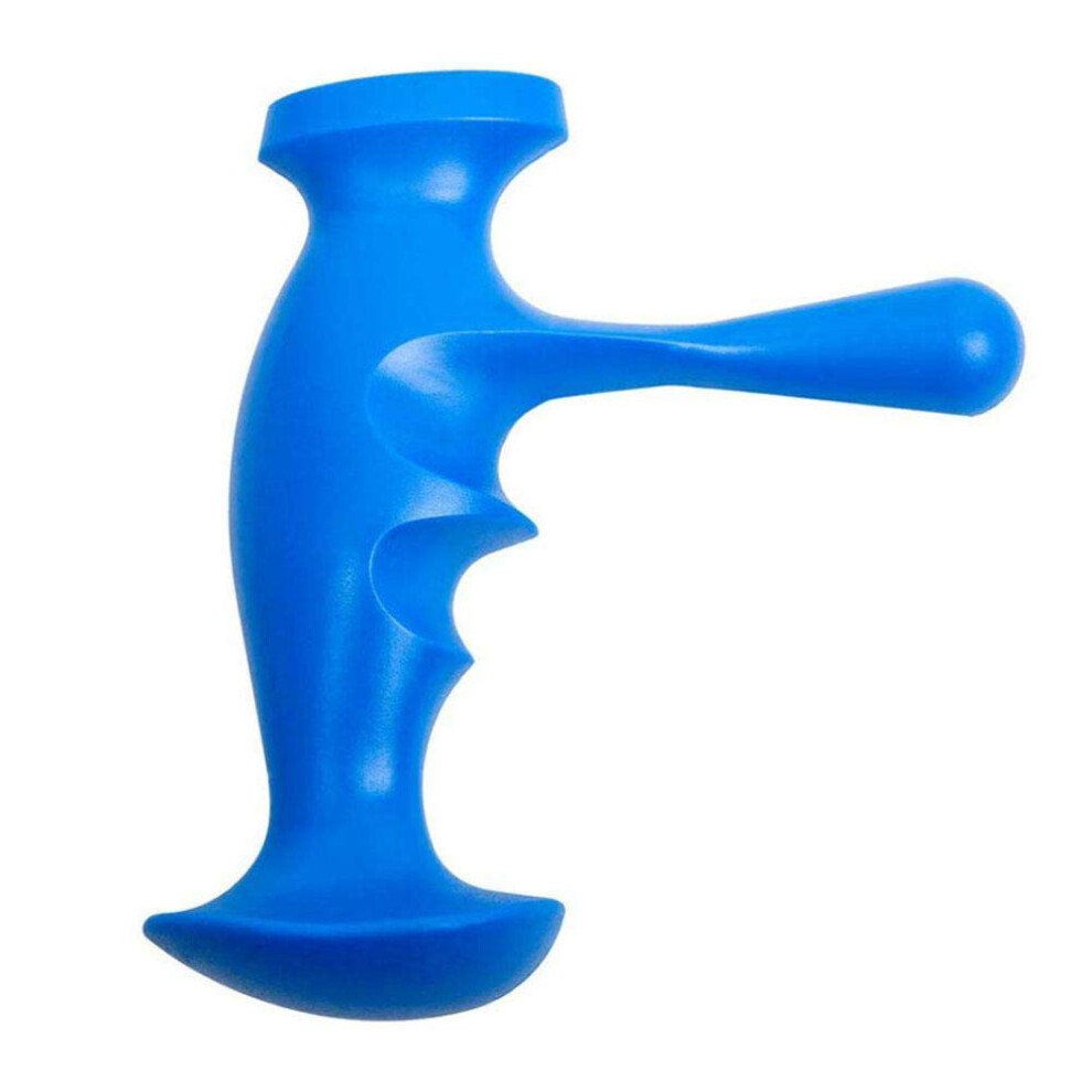 Blue Deep Tissue Massage Tool For Pain Relief, Acupressure Trigger Point Thumb Saver, Massage Tool For Back Pain Relief