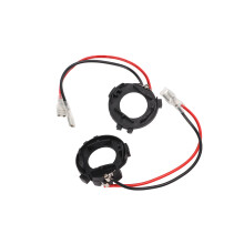 2 Stück TK-114 LED Scheinwerferbasis aus Kunststoff, korrosionsbeständig, 9-36V, H7, 100W