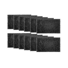 12pack Trash Can Absorbing Filters, Activated Charcoal Purifying Deodorizer compatible with Trash Cans, Compost