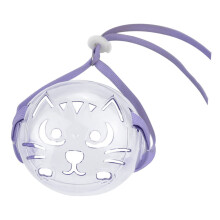 Transparent Cat Muzzle Toy Adjustable Short Muzzle for Cats 11.5X8X7.5CM Practical Pet Care Accessory