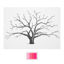 30x40cm DIY Wedding Party Fingerprint Painting