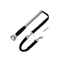 Bicycle Dog Leash Hands-Free Retractable Training Leash for Jogging Cycling Adjustable Length Durable Material