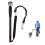 Dog Leash with Bicycle Attachment, Training Leash for Jogging, Safe Riding with Pets, Adjustable Size, Durable Material 1