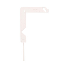 Bookbinder Ruler Stainless Steel 5-in-1 Book Binding Tool for Chipboard Covers and Sturdy Book Lid Instructions
