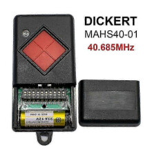 DICKERT MAHS40-01 40.685 mhz Garage Door Remote Control Compatible DICKERT Red Key Hand-held Transmitter [jkw]_Special Gift