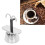 Moka Pot 100ml Dual Pipe Stainless Steel Durable 11