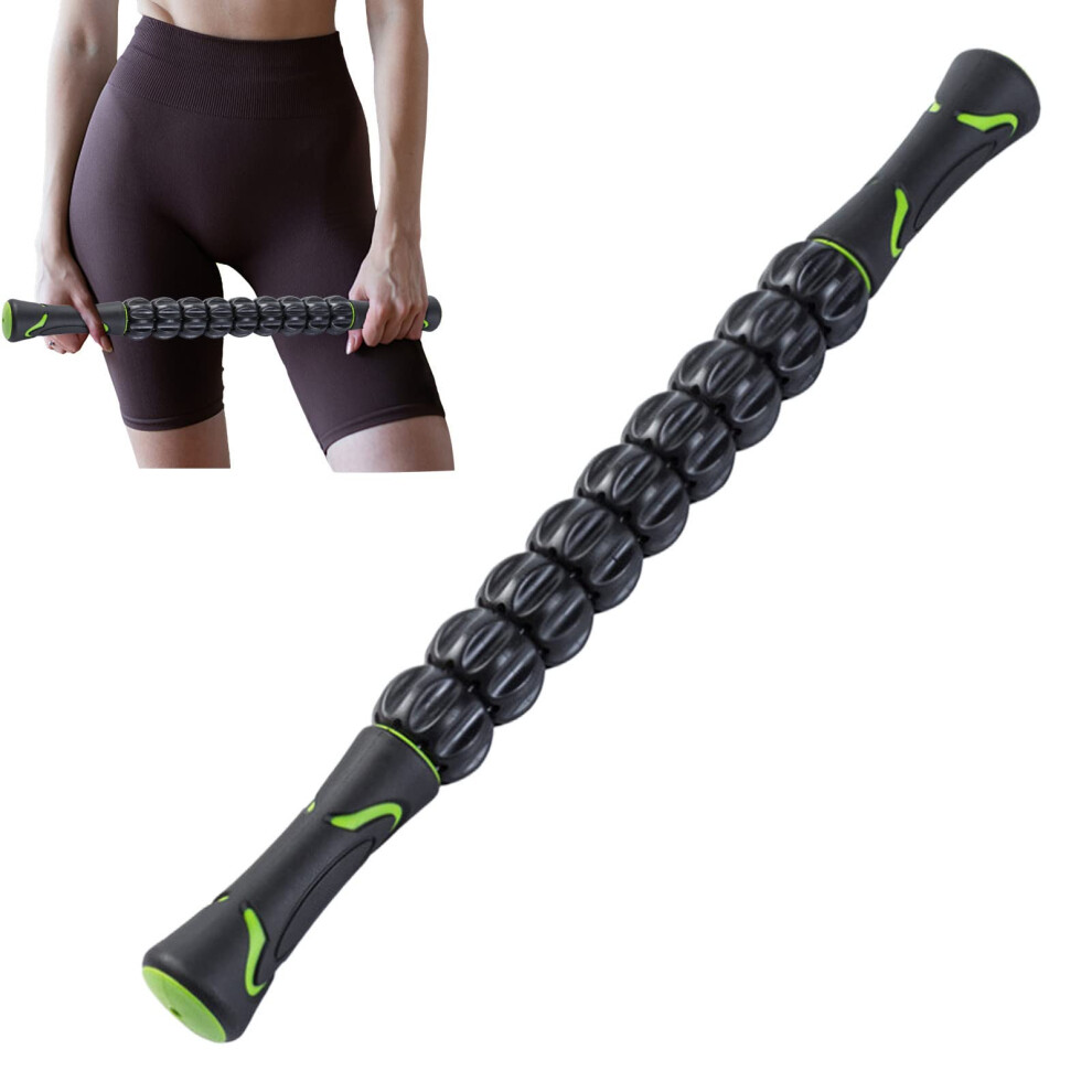 Muscle Roller Massager Stick for Athletes | Portable Body Massage Roller for Muscle Relief and Relaxation, Ideal for Shoulders