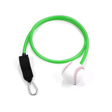 Baseball Gummi Baseball Wurftrainer Resistance Band Training Aid with Interchangeable Grip for Improved Throwing Skills