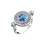 Thomas Sabo Thomas Sabo - TR2427-646-7-54 - Ring - Dames - Abalone Coin - Weite 54 1