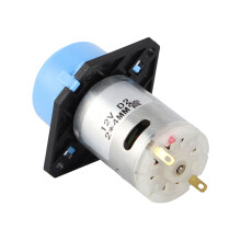 Kompakte 12V DC Peristaltikpumpe aus Aluminiumlegierung, Fördermenge 0–200 ml/min