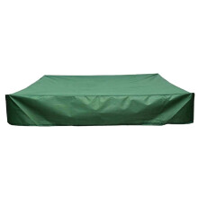 Waterproof Sandbox Cover XL, Windproof and Dustproof for Sandpit, Durable Green Material, Fits Standard Sandbox Size and Toys