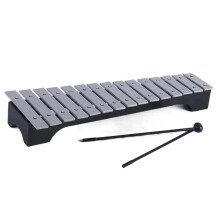 Xylophone Instrument for Adults - Professional 15-Tone Aluminium Plate Percussion Set with 2 Beaters