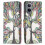 (Life Tree) high qualitycompatible Oneplus Nord Ce4 Lite 5g Case Leather Phone Cover Pattern Printing 1