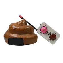 Remote Control Poop Car Toy with Spinning And Farting Action 49mhz 189_Special Gift