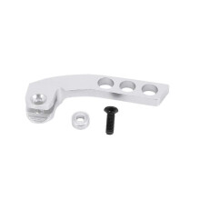 Metal 4-Hole Transmitter Neck Strap Balancer Adjuster compatible Futaba Radiolink Frsky X9D RC Remote Control,Silver Vertical_Special Gift