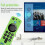 Silicone Remote Control Cover compatible 4K 3Rd Gen 3Rd Generation Anti- Remote Protector Case(Green)_Special Gift 5
