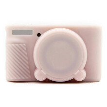 (Jelly Pink) high qualitycompatible Canon Sx740 Hs/ Sx730 Hs Camera Cover Anti-Scratch Silicone Protective Case