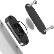 Bike Mount for AirTag, Waterproof Protective Aluminum Alloy Holder Hides AirTag Under Bicycle Bottle Cage, Bike GPS Tracker, Anti-Theft and Anti-Shake