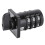 500V 20A 7-Position 12 Terminals Locking Type 0-1-2-3-4-5-6 Cam Changeover Control Switch 2