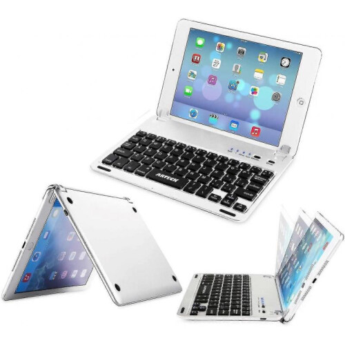iPad Mini Bluetooth Keyboard Folio Stand Groove - Ultra-Thin Apple iPad Mini 5 / Mini 4 Keyboard_Special Gift 1