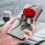 (Rose) high qualitycompatible Honor 200 Pro 5g Wallet Case Magnetic Clasp 3d Pattern Leather Phone Cover 5