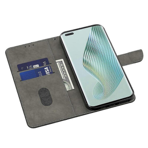 (Gradient) high qualitycompatible Honor 200 Pro 5g Wallet Case Magnetic Clasp 3d Pattern Leather Phone Cover 2