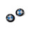 Brand-new Pack Applicable for Bmw Emblems Hood And Trunk, Bmw Emblem   Replacement 82mm+74mm for All Bmw E30 E36 E46 E34 E39 E60 E65 E38 X3 X5 X6 3 4 4