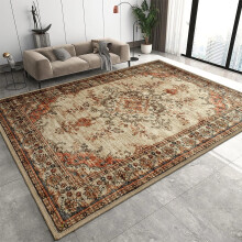 (240x320cm (8ft x 10.5ft), Timeless) Traditional Cashmere Rug Soft Woven Area Carpet Non Slip Living Room Bedroom Hall Floor Mat