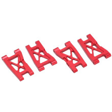 Metall-Schwenkarm-Set für 1/18 RC-Autos, Rotes Aluminiumlegierung