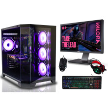 Gaming PC Bundle Intel i7 6700 64GB DDR4 1TB SSD 16GB RTX 5060 Ti W11 - Refurbished